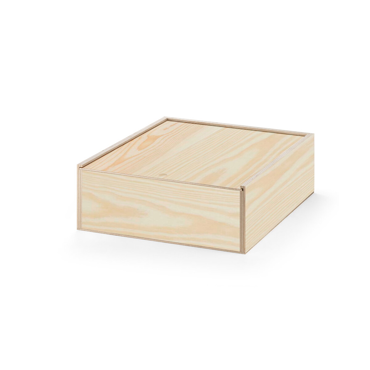 BOXIE WOOD L. Drewniane pudełko L - Ciemne naturalne 94942_170