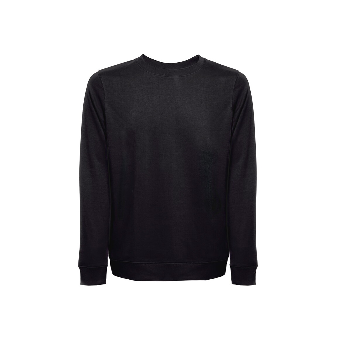 THC COLOMBO. Bluza (unisex) z włoskiego materiału frotte bez zapięcia - Czarna 30266_103