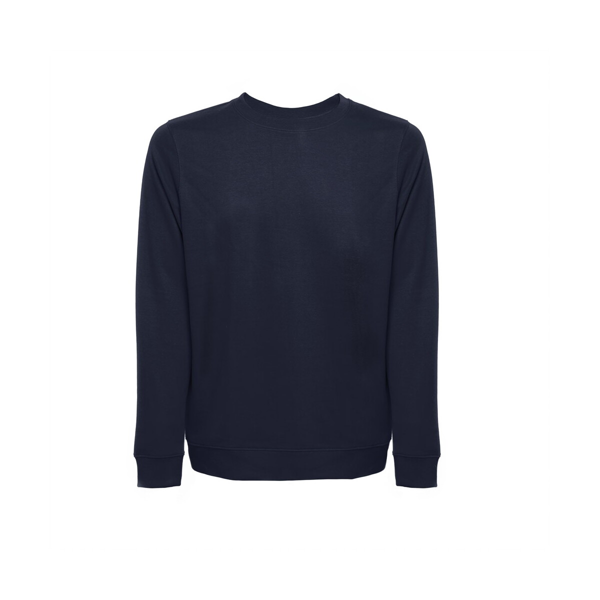 THC COLOMBO. Bluza (unisex) z włoskiego materiału frotte bez zapięcia - Granatowa 30266_134