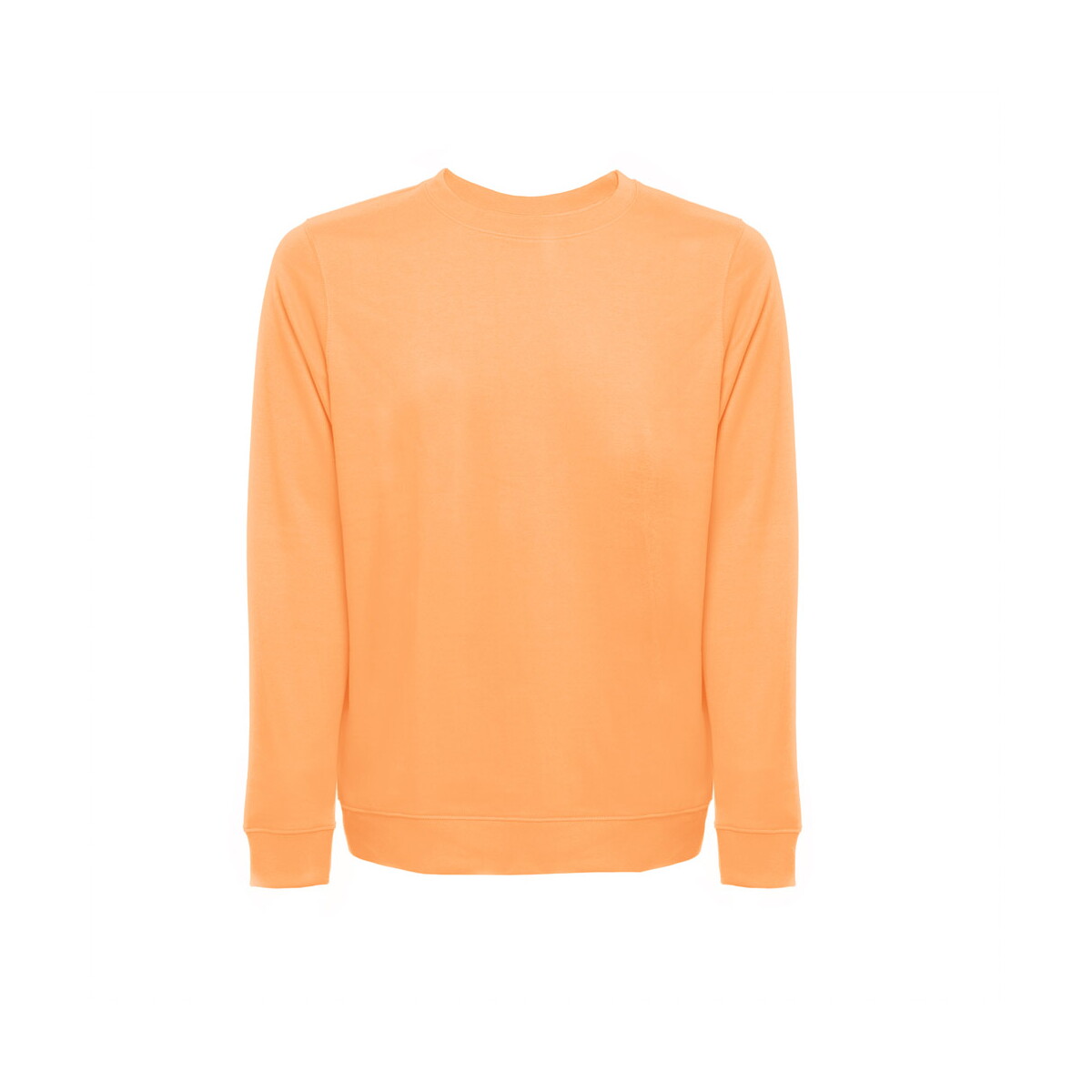THC COLOMBO. Bluza (unisex) z włoskiego materiału frotte bez zapięcia - Koralowy pomarańcz 30266_178