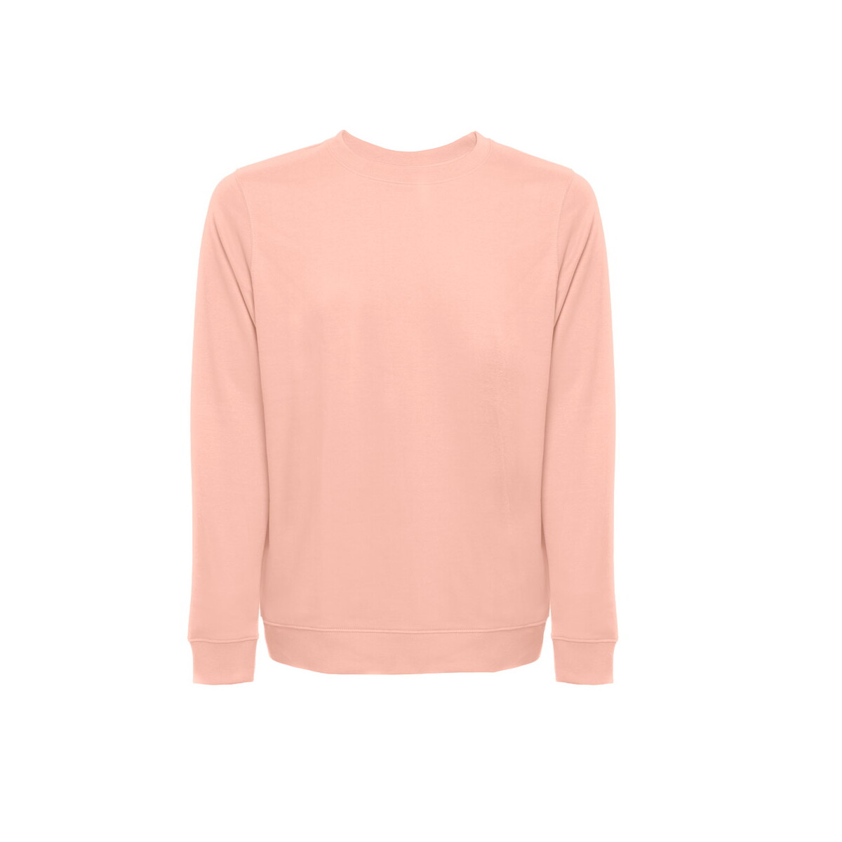 THC COLOMBO. Bluza (unisex) z włoskiego materiału frotte bez zapięcia - łososiowa 30266_168