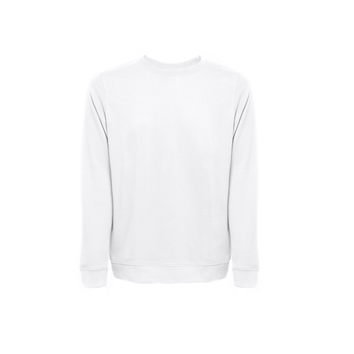 THC COLOMBO WH. Bluza (unisex) z włoskiej frotte bez zapięcia. Kolor biały - Biała 30265_106