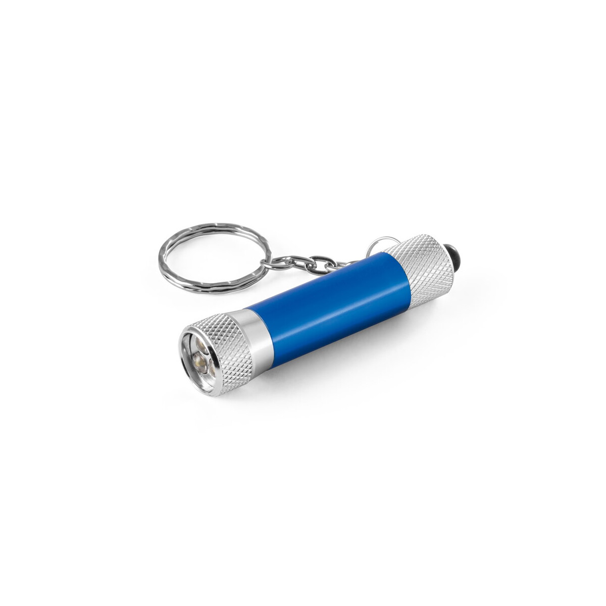 RE-LERGAN. Aluminiowy brelok do kluczy (92% z recyklingu) z latarką LED z 3 diodami - Szafirowy 95092_114