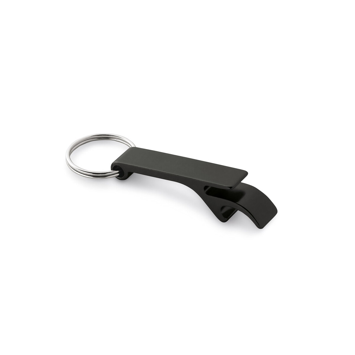 BAITT. Aluminiowy brelok do kluczy z otwieraczem do kapsułek - czarny 93151_103