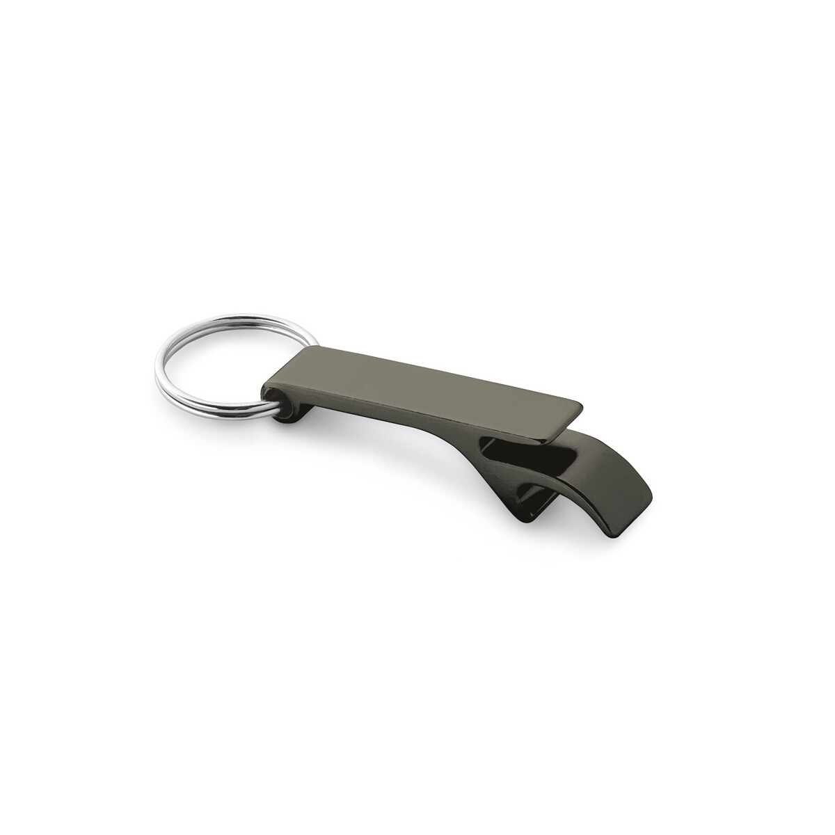 BAITT. Aluminiowy brelok do kluczy z otwieraczem do kapsułek - Stalowy 93151_147