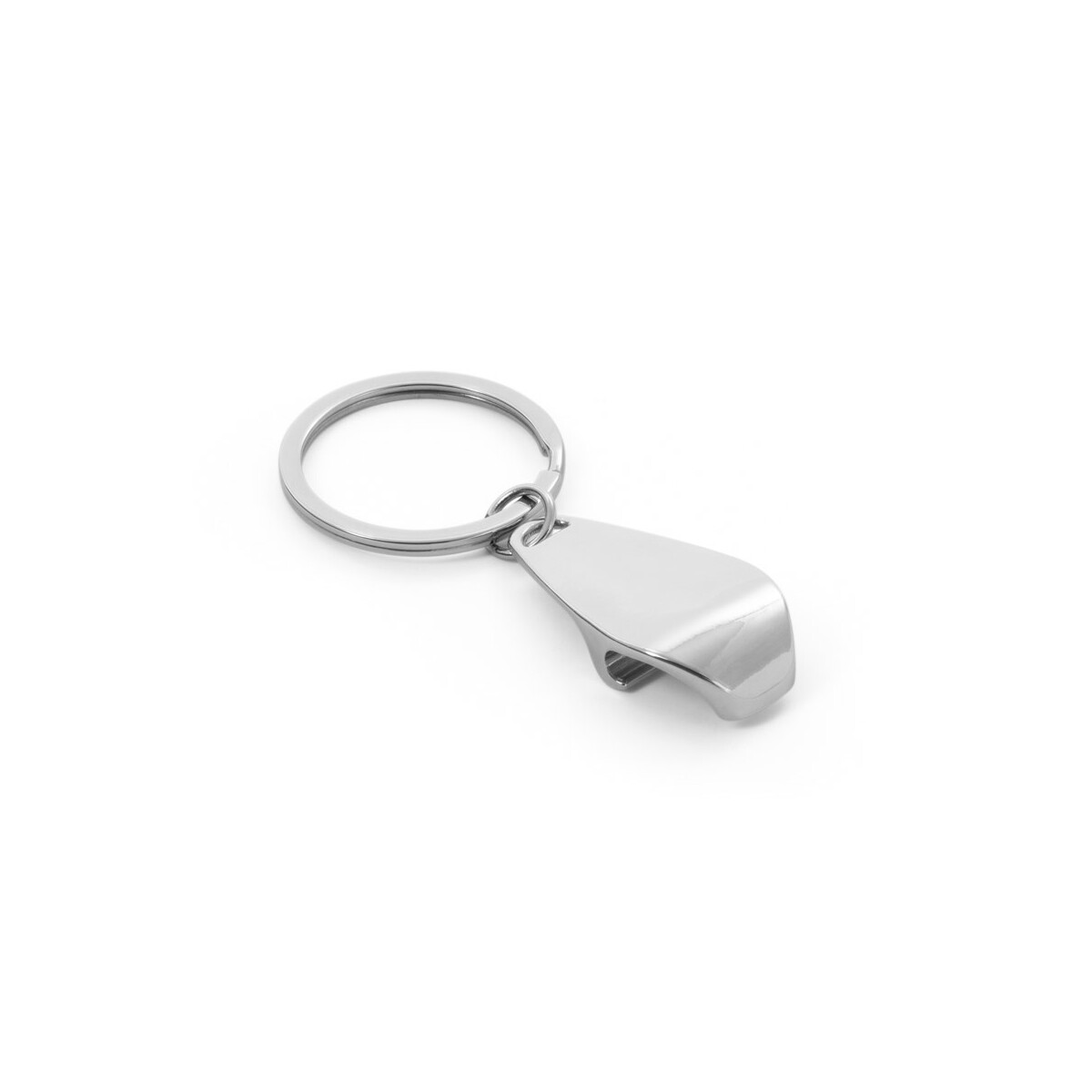HELLI. Metalowy brelok z otwieraczem do butelek - Srebrny 93394_107