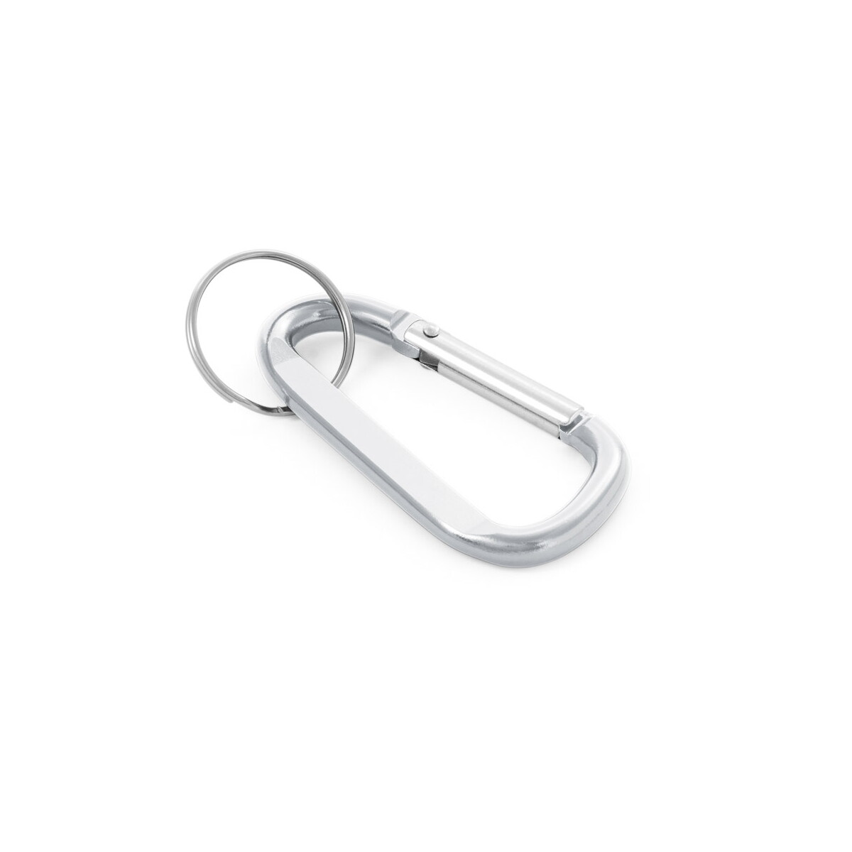 MATTHEW. Aluminiowy karabińczyk z brelokiem - srebrny 58823_107