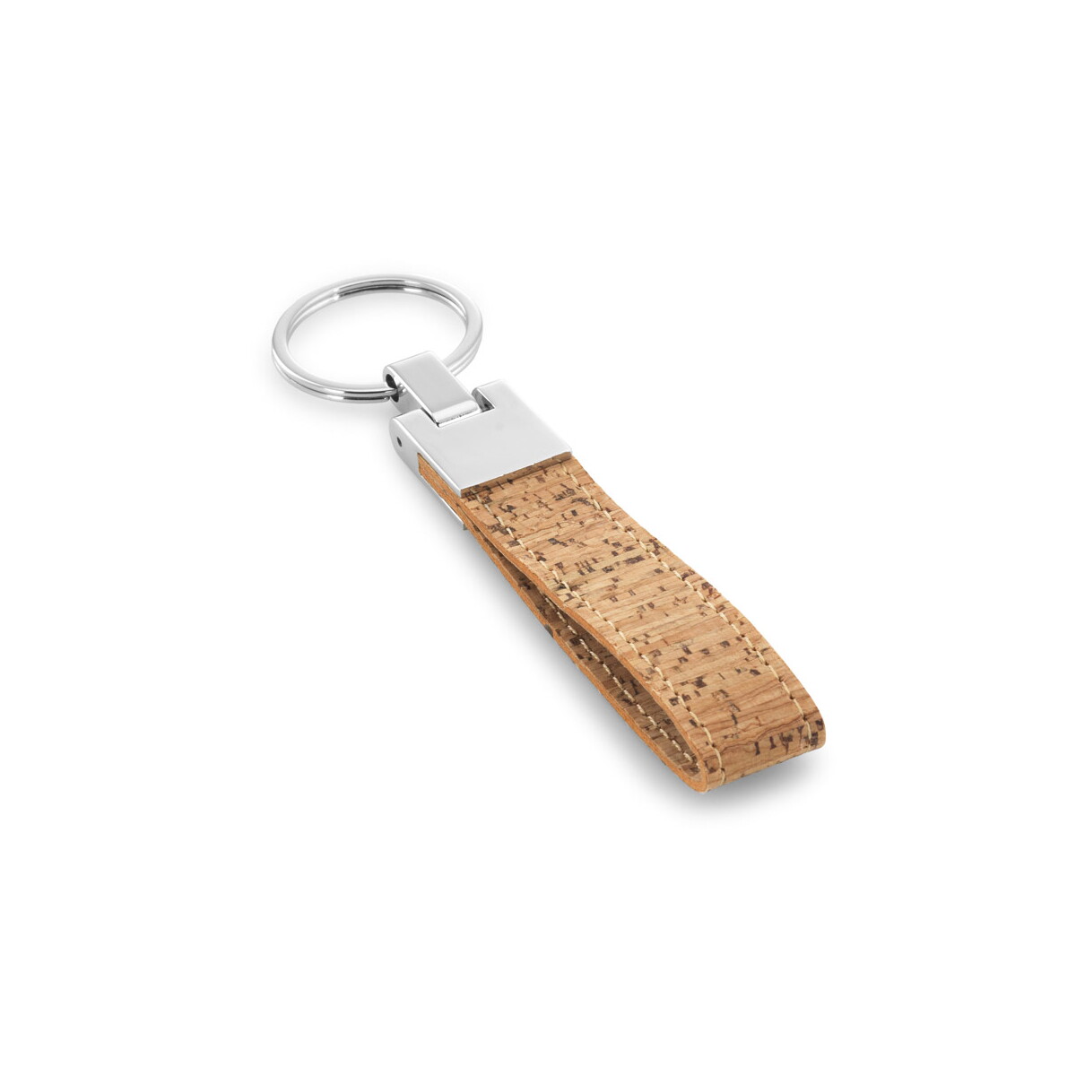 CORKS. Brelok wykonany z korka i metalu - Naturalny 93145_160