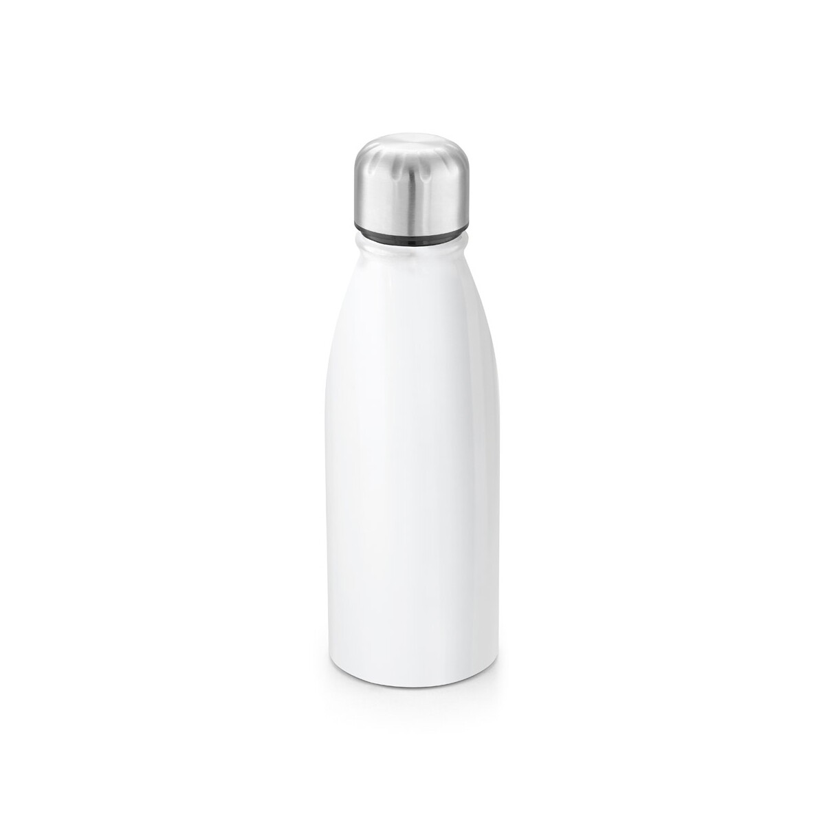 BILLY. Aluminiowa butelka i zakrętka ze stali nierdzewnej z sublimacją 500 ml - Biała 94957_106