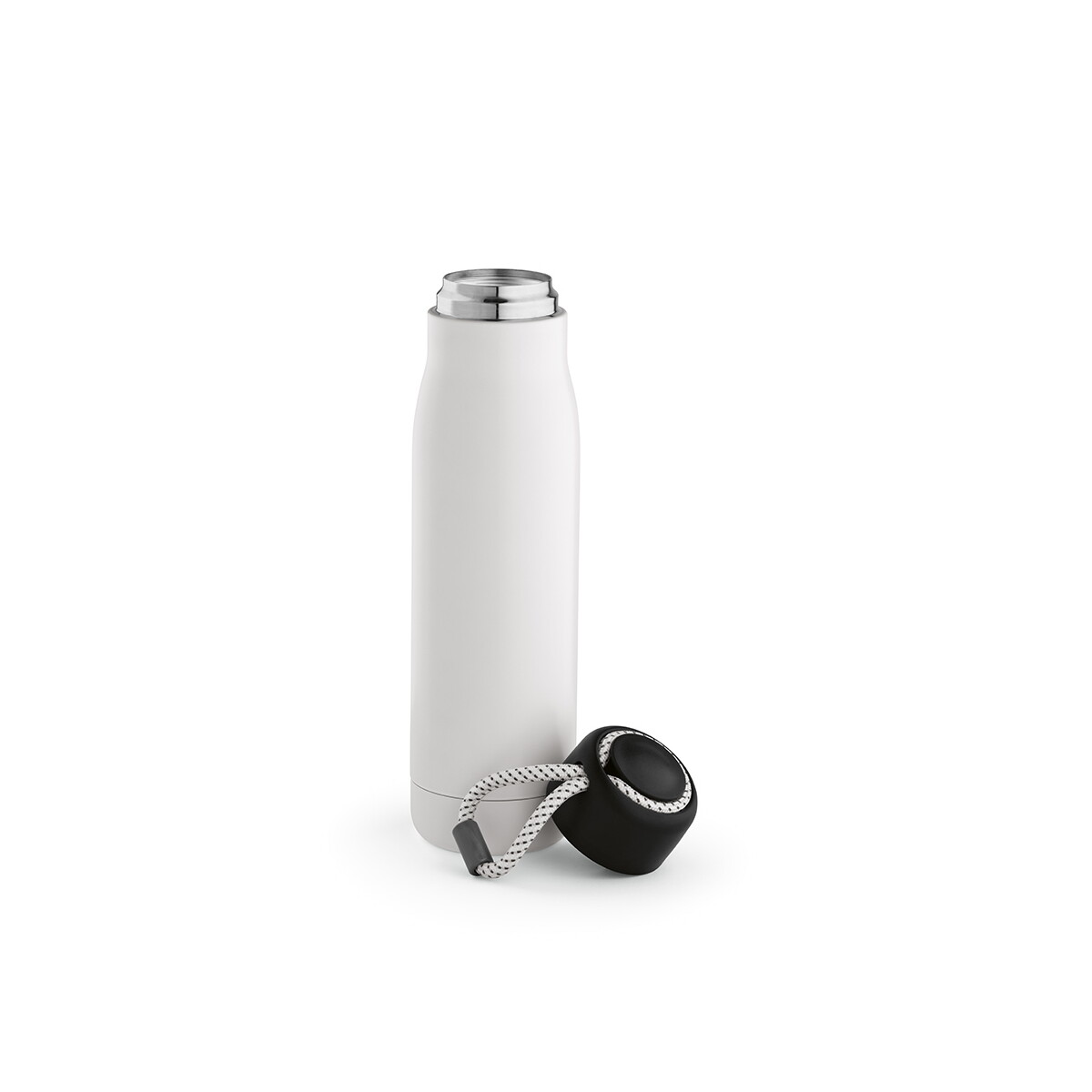 Butelka Lena ze stali nierdzewnej z recyklingu 570 ml - Biała ABT018_106