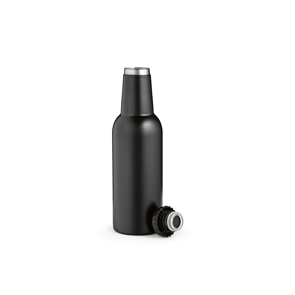 Butelka Sepik ze stali nierdzewnej z recyklingu 360 ml - Czarna ABT008_103