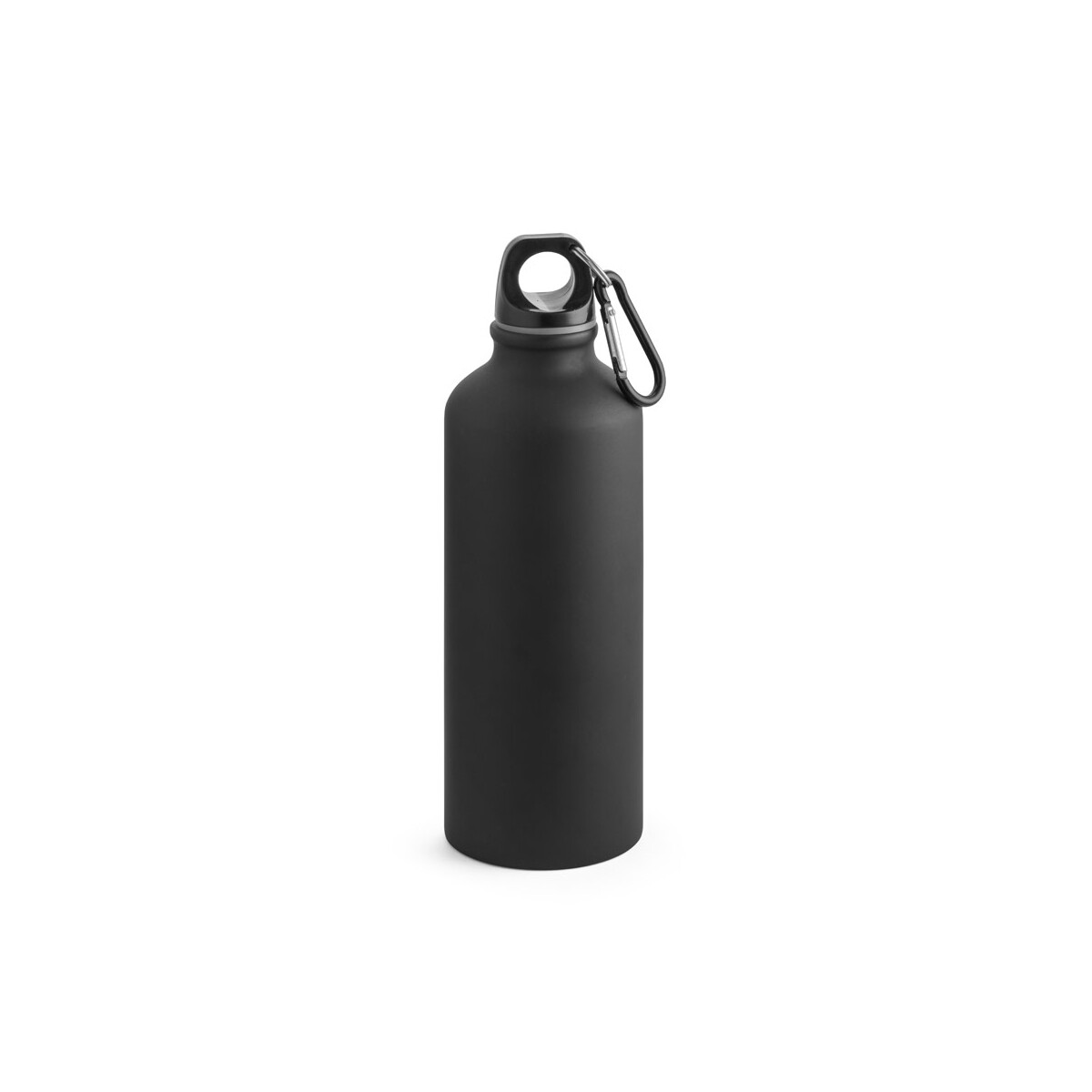 COLLINA. Aluminiowa butelka z karabińczykiem 540 ml - Czarna 94246_103