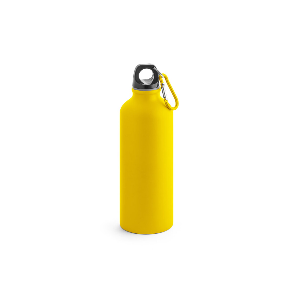 COLLINA. Aluminiowa butelka z karabińczykiem 540 ml - Żółta 94246_108