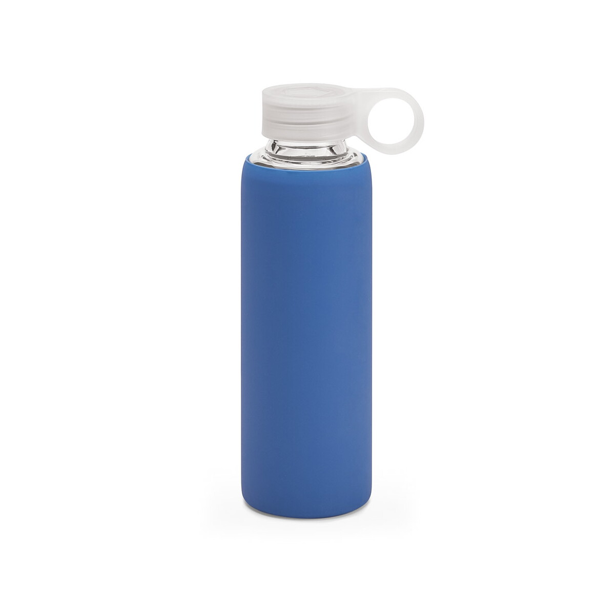 DHABI. Butelka sportowa ze szkła borokrzemowego 380 ml - Granatowa 94668_104