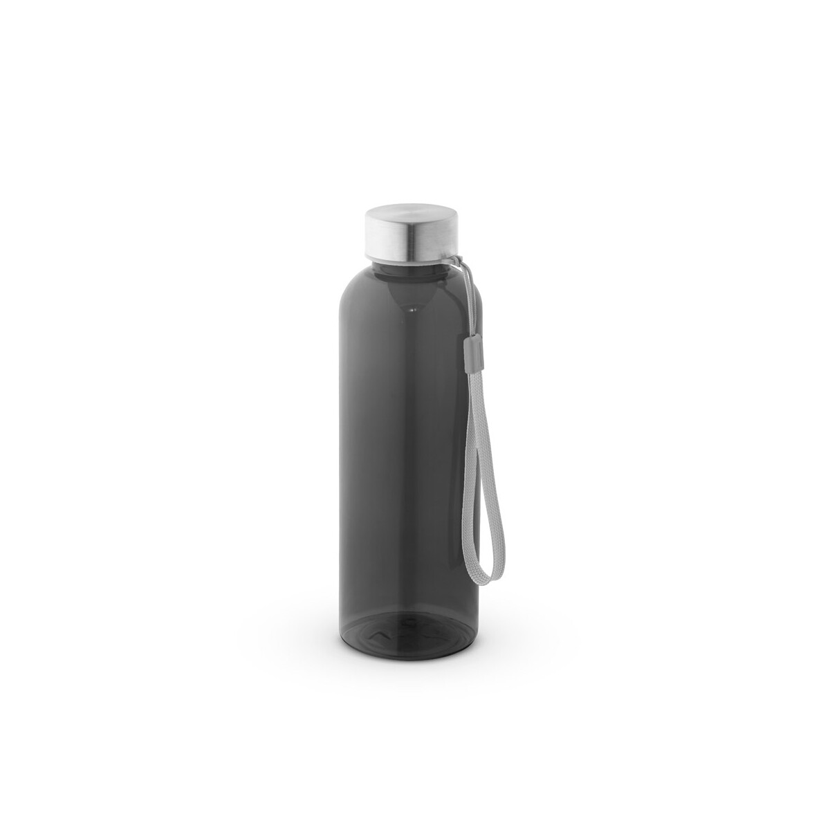 ENDERS M. Butelka PET z recyklingu (100% rPET) z błyszczącym, półprzezroczystym wykończeniem 600 ml - Czarna 54326_103