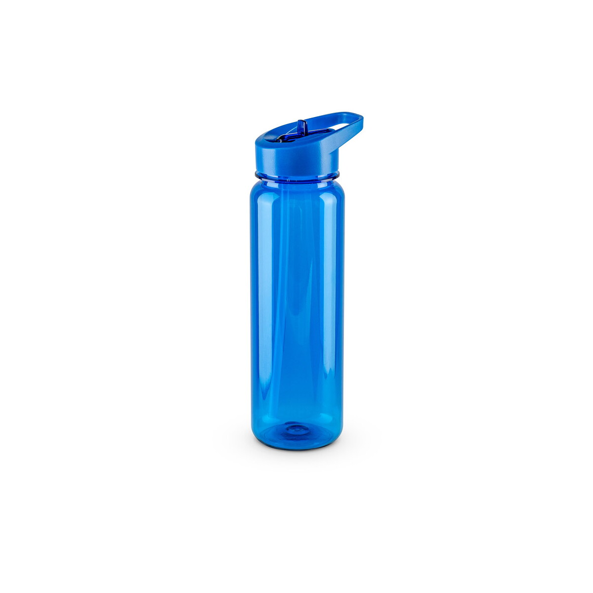 GILMORE. Butelka sportowa rPET z błyszczącym, półprzezroczystym wykończeniem 750 ml - Granatowa 94344_104