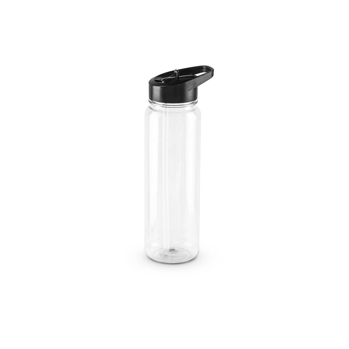 GILMORE. Butelka sportowa rPET z błyszczącym, półprzezroczystym wykończeniem 750 ml - Transparentna 94344_110