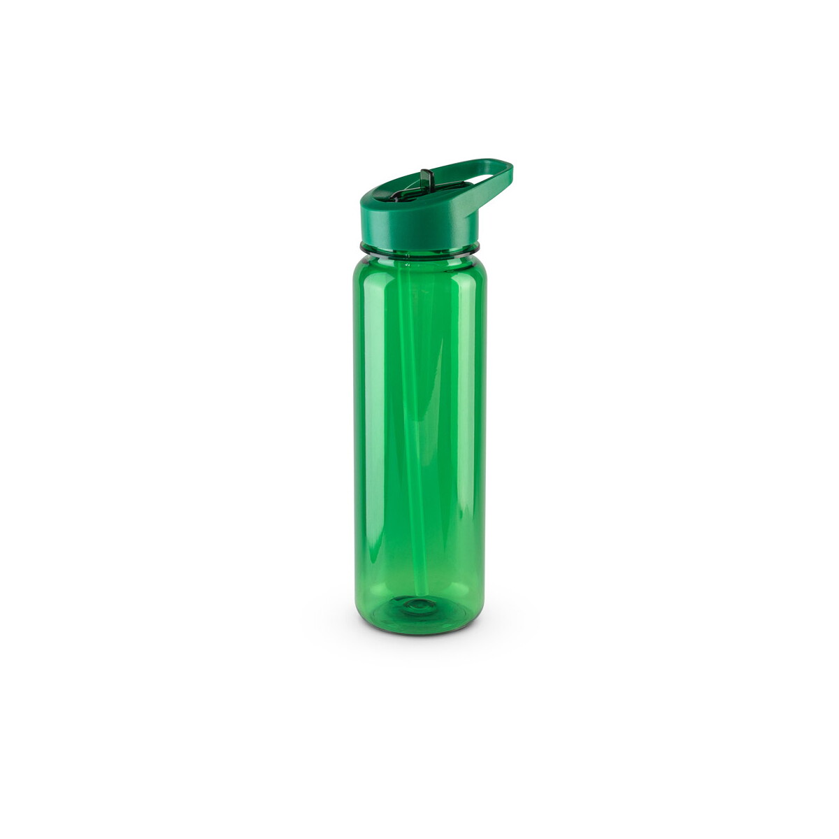 GILMORE. Butelka sportowa rPET z błyszczącym, półprzezroczystym wykończeniem 750 ml - zielona 94344_109