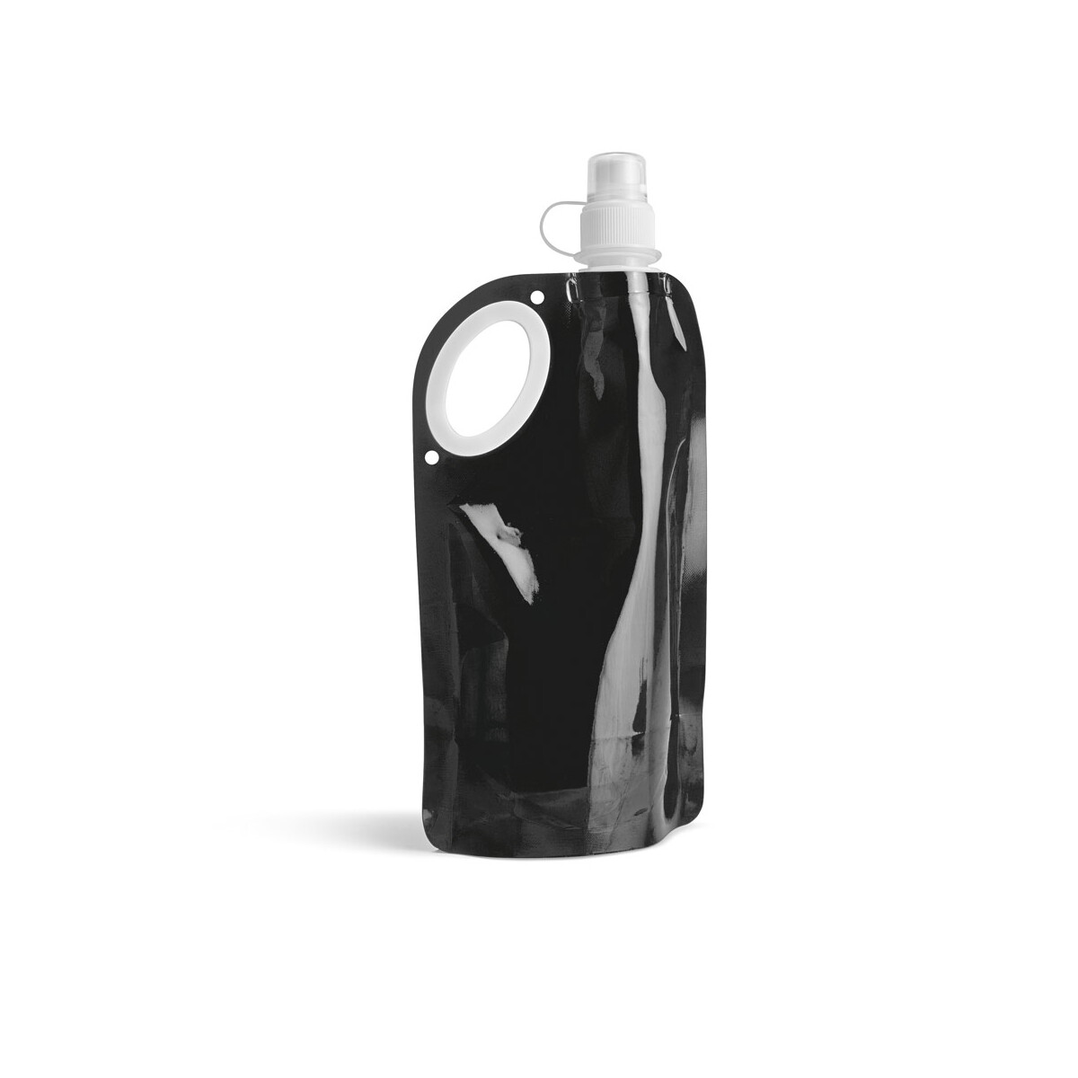 HIKE. Składana butelka z PET, PA i PE 750 ml - Czarna 94685_103