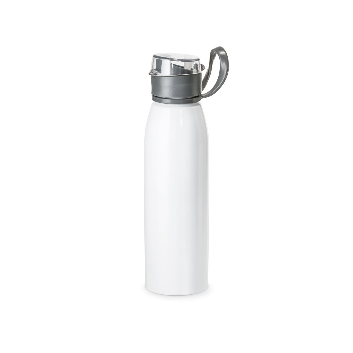 KORVER. Butelka sportowa z aluminium 650 ml - Biała 94631_106
