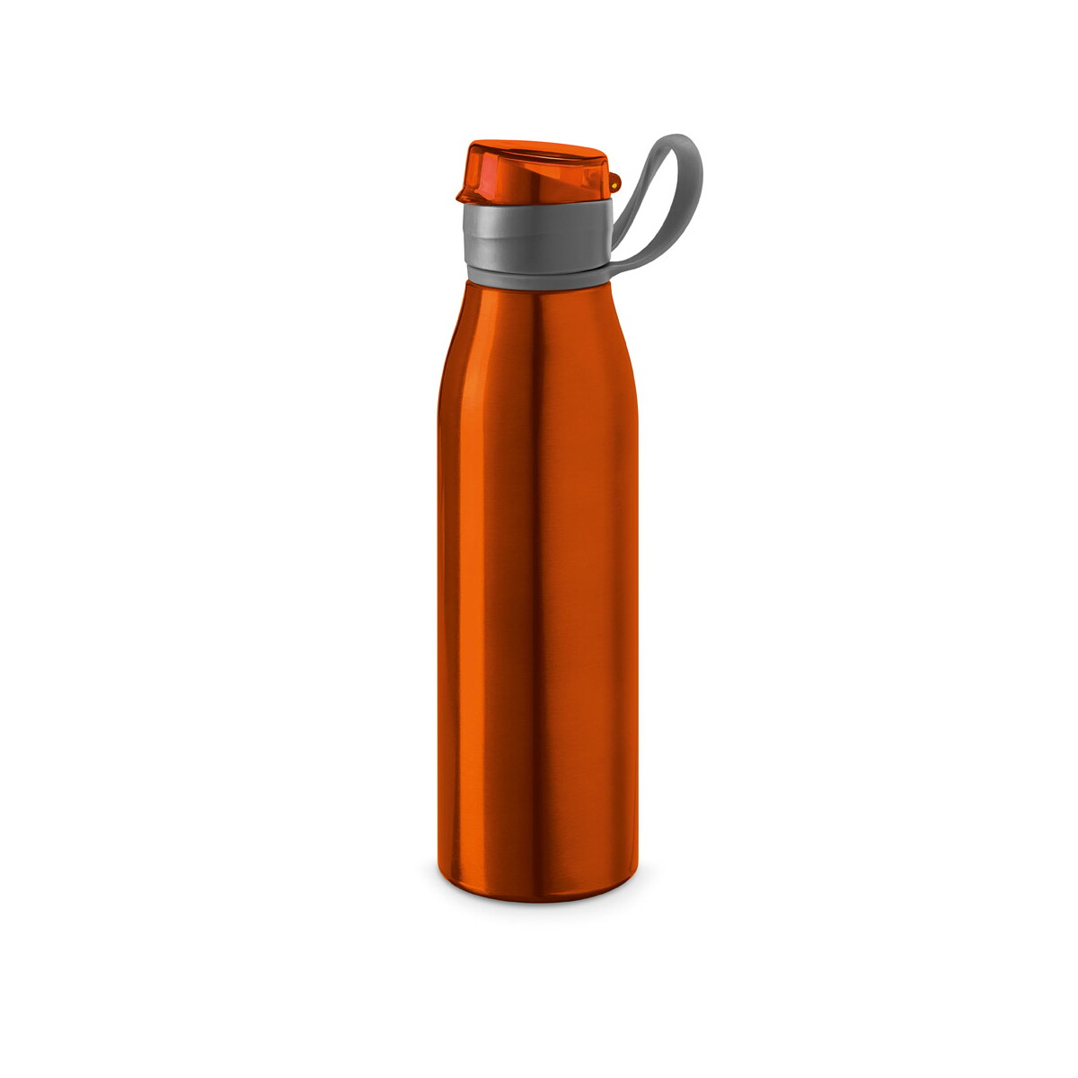 KORVER. Butelka sportowa z aluminium 650 ml - Pomarańczowa 94631_128