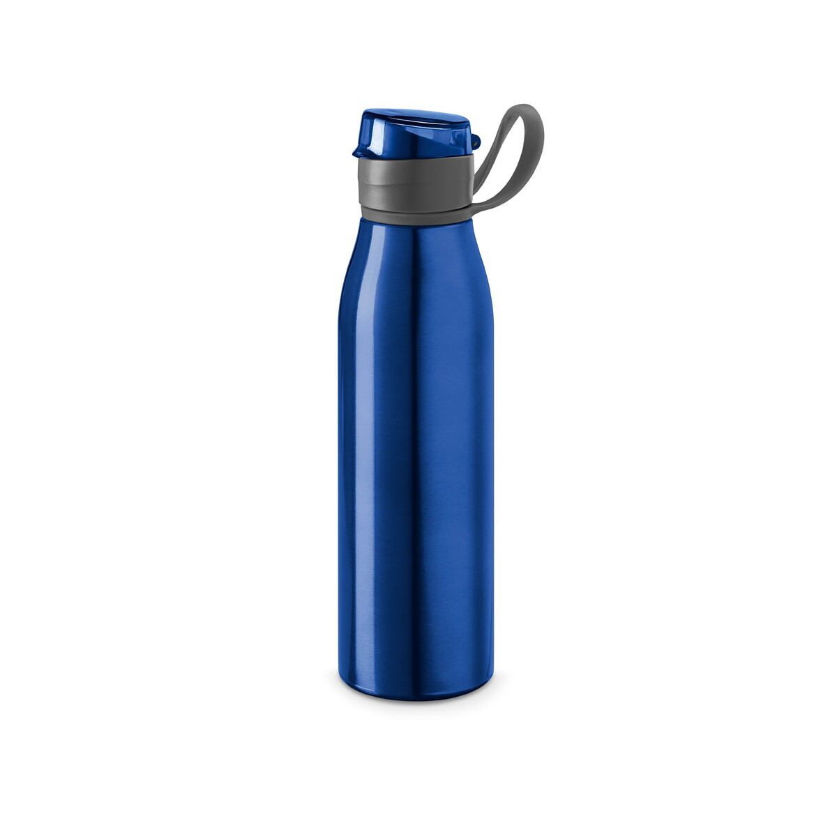 KORVER. Butelka sportowa z aluminium 650 ml - Szafirowa 94631_114