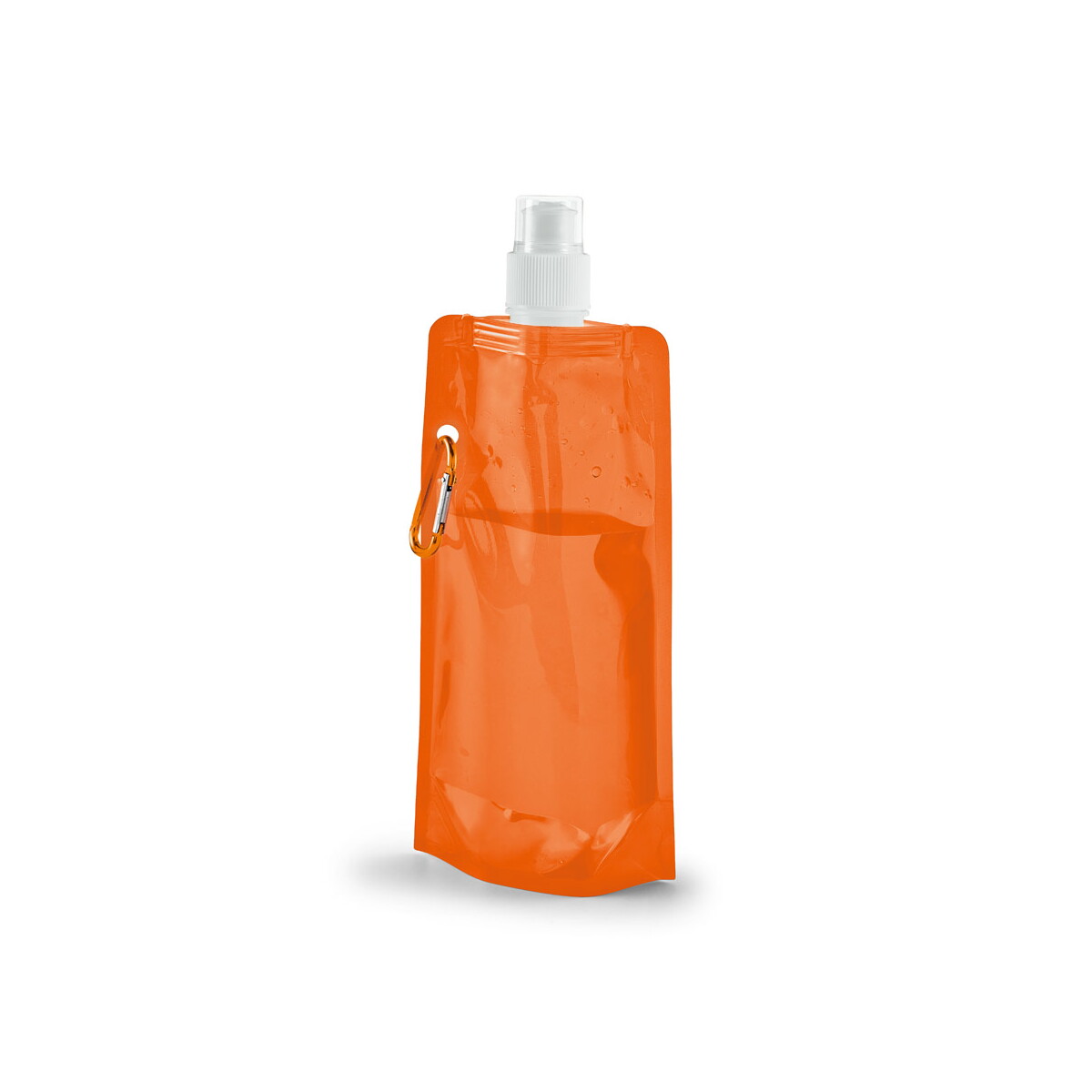 KWILL. Składana butelka PE 460 ml - Pomarańczowa 94612_128