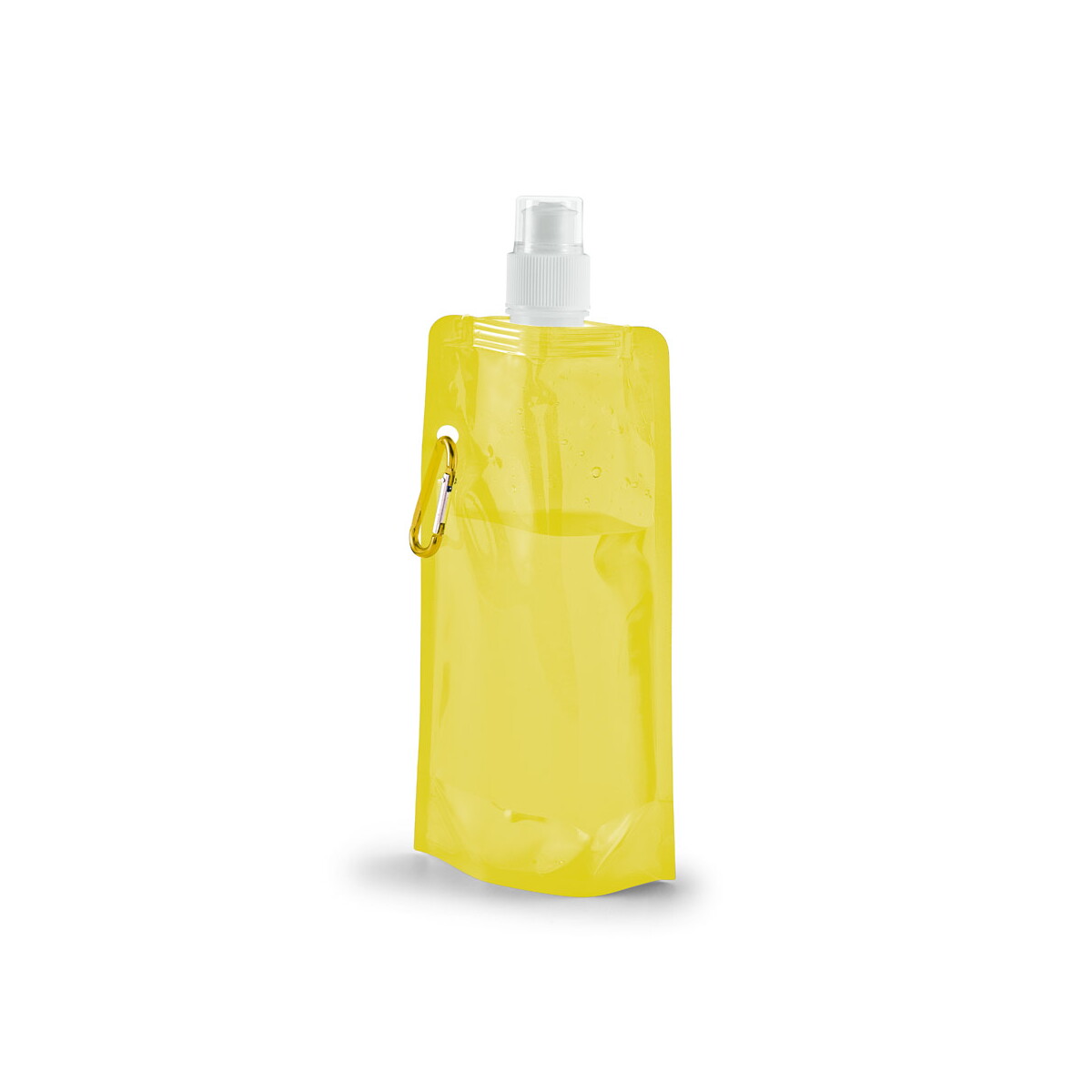 KWILL. Składana butelka PE 460 ml - Żółta 94612_108