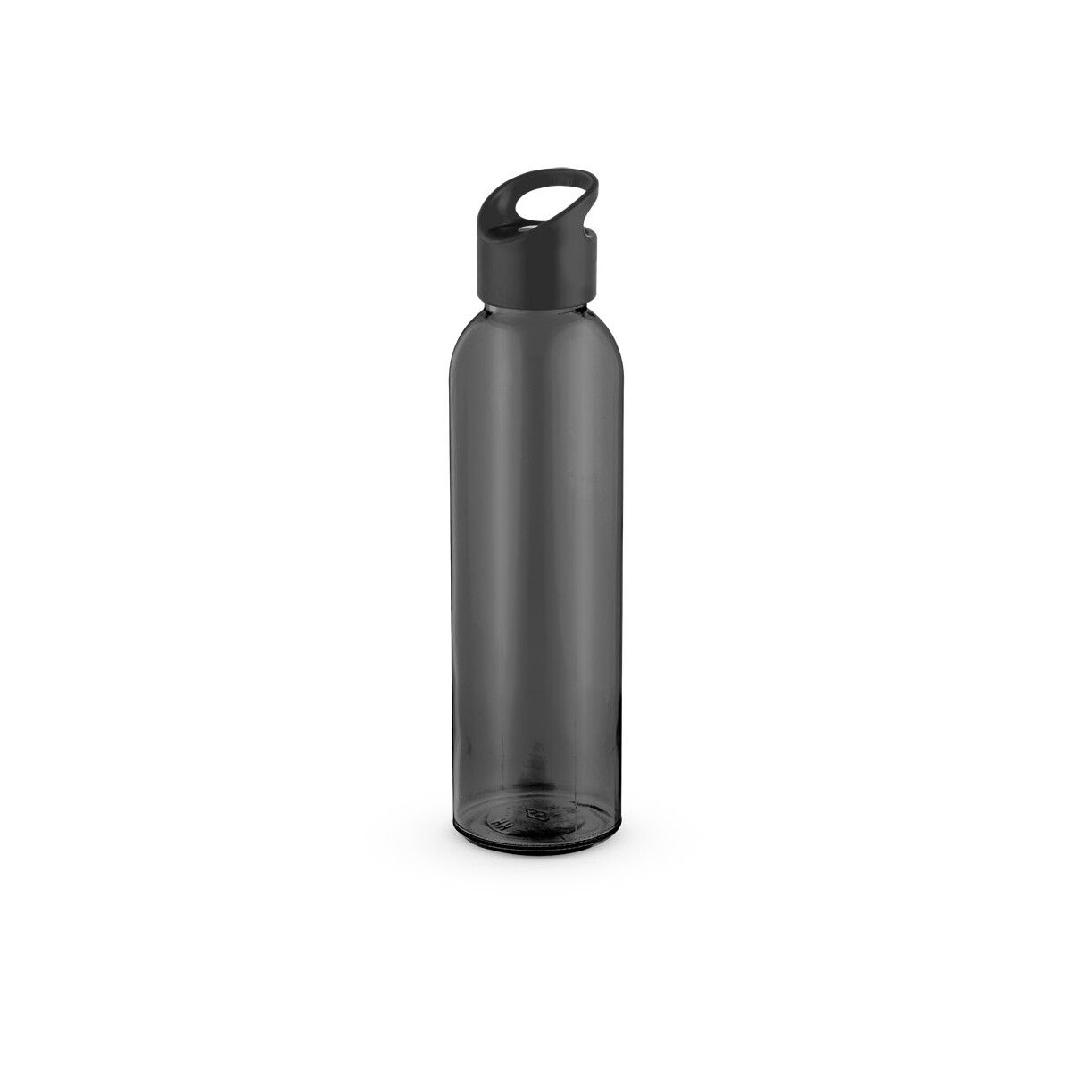 PORTIS GLASS. Szklana butelka z zakrętką PP 500 ml - Czarna 94315_103
