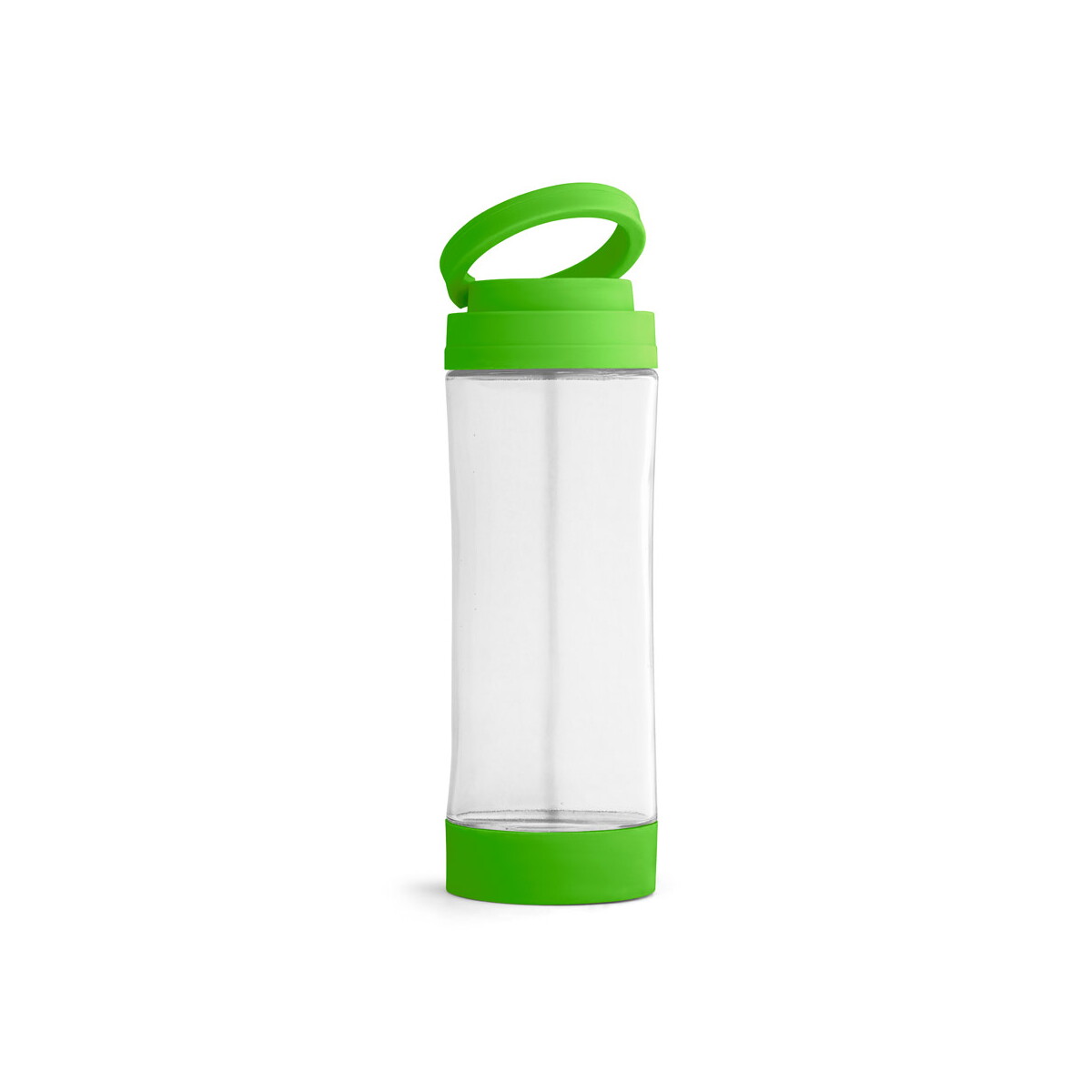 QUINTANA. Szklana butelka sportowa z zakrętką PP 390 ml - Jasno zielona 94783_119
