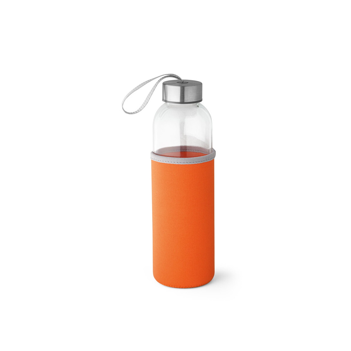 RAISE. Butelka sportowa ze szkła i stali nierdzewnej 520 ml - Pomarańczowa 94646_128