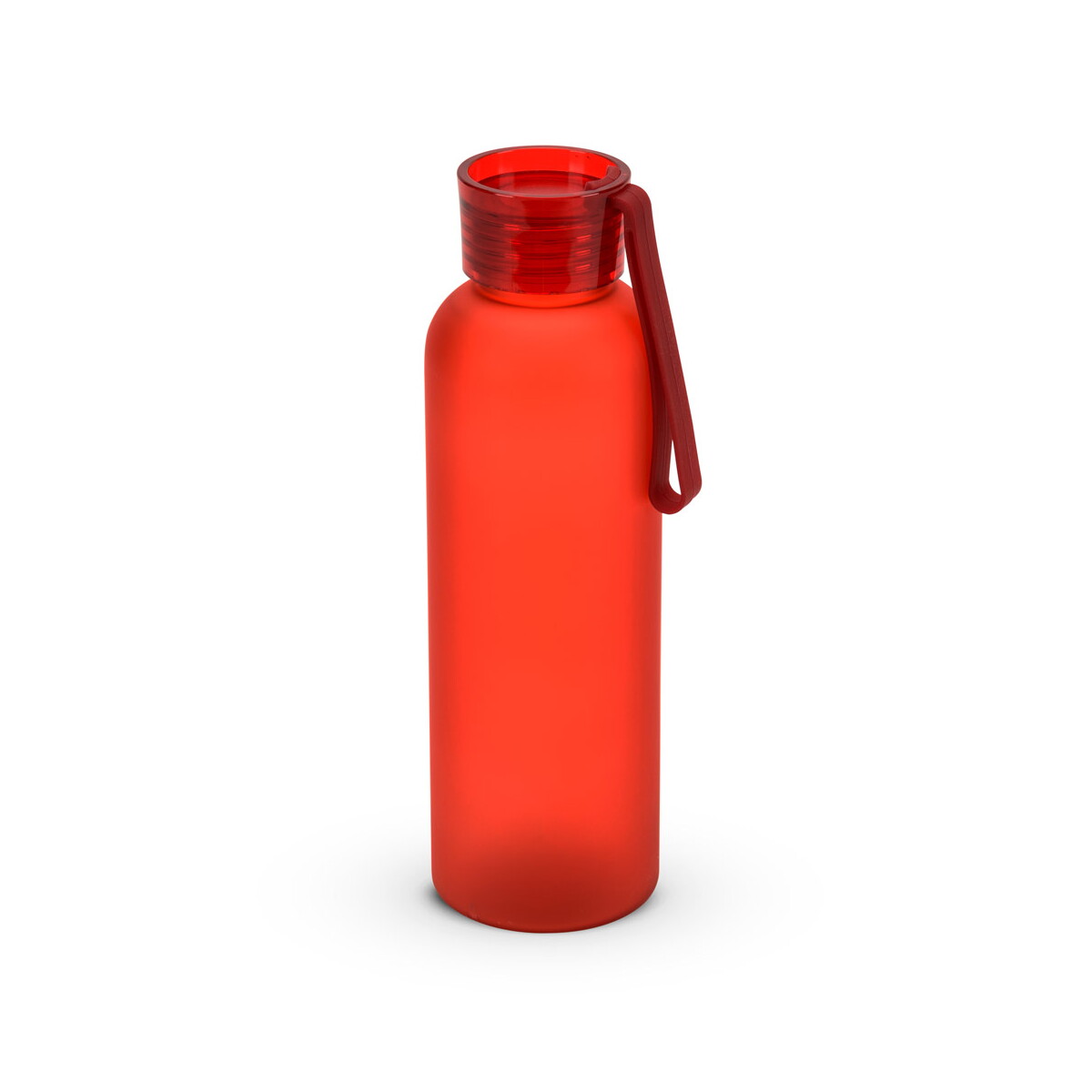 RIO rPET. Butelka rPET z matowym wykończeniem 600 ml - Czerwona 94299_105