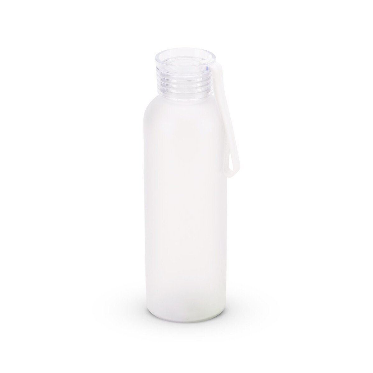 RIO rPET. Butelka rPET z matowym wykończeniem 600 ml - Transparentna 94299_110