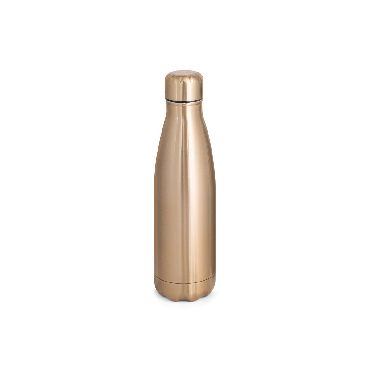 SHOW METALLIC. Butelka ze stali nierdzewnej z matowym metalicznym wykończeniem 510 ml - Satynowa złota 94335_137