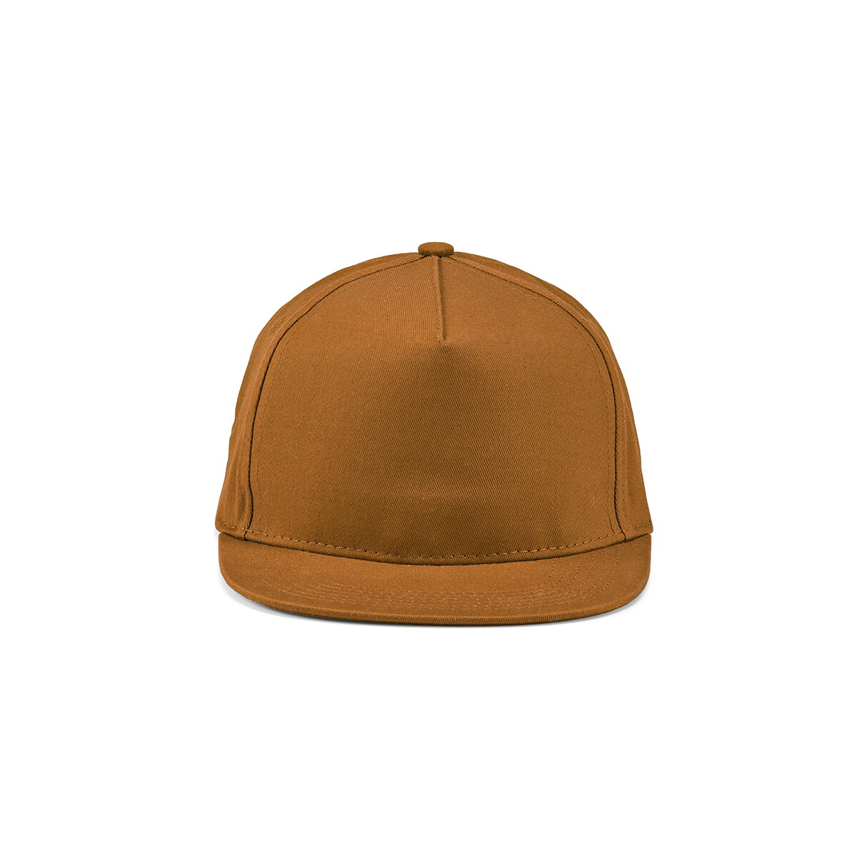 Czapka Cornell z bawełny z recyklingu 180 gsm - Camelowa ACA003_191