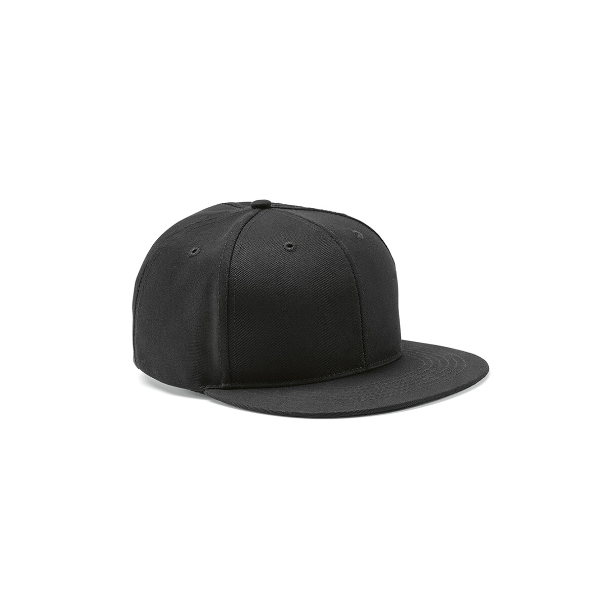 Czapka Cornell z bawelny z recyklingu 180 gsm - Czarna ACA003_103