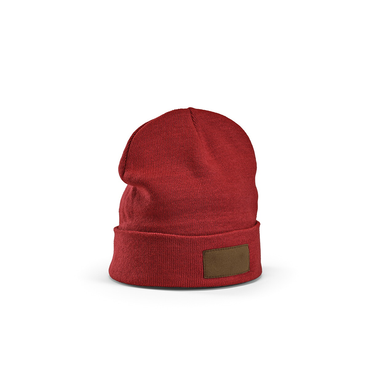 Tupac Beanie bawelna z recyklingu - Burgundowy ABN001_115