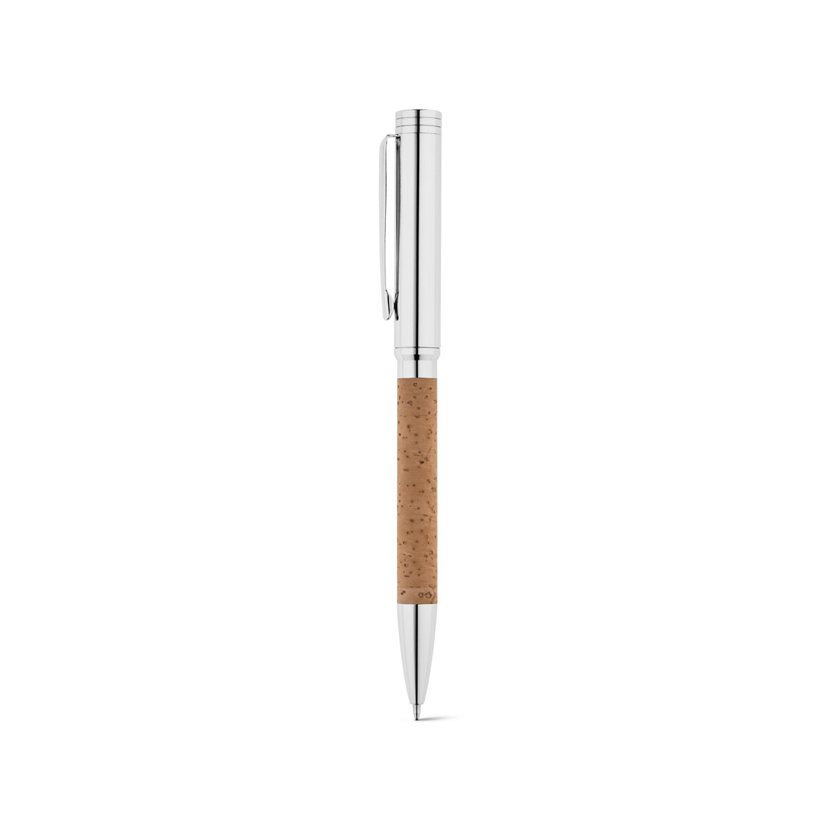 CORK. Długopis, korek i metal z mechanizmem obrotowym - Naturalny 81401_160