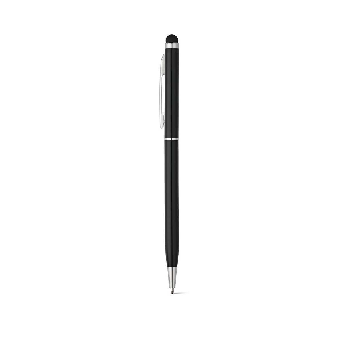 ZOE BK. Długopis z końcówką dotykową, aluminium - czarny 81158_103