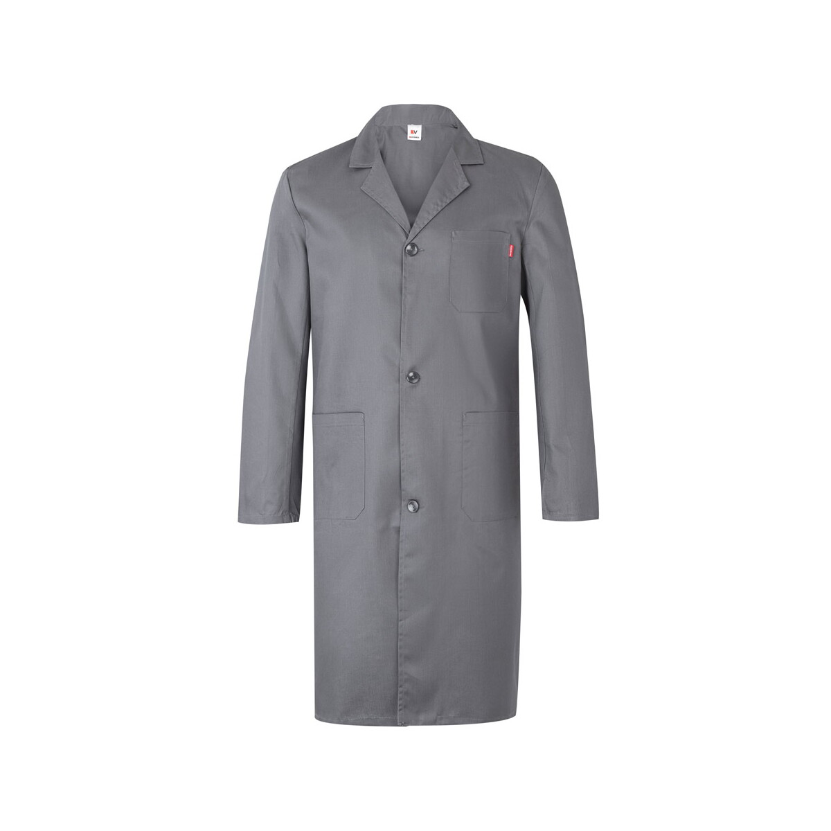 VL DANU. Bluza z długim rękawem (175 g/m²), z bawełny twill (35%) i poliestru (65%) - Szara 36133_113