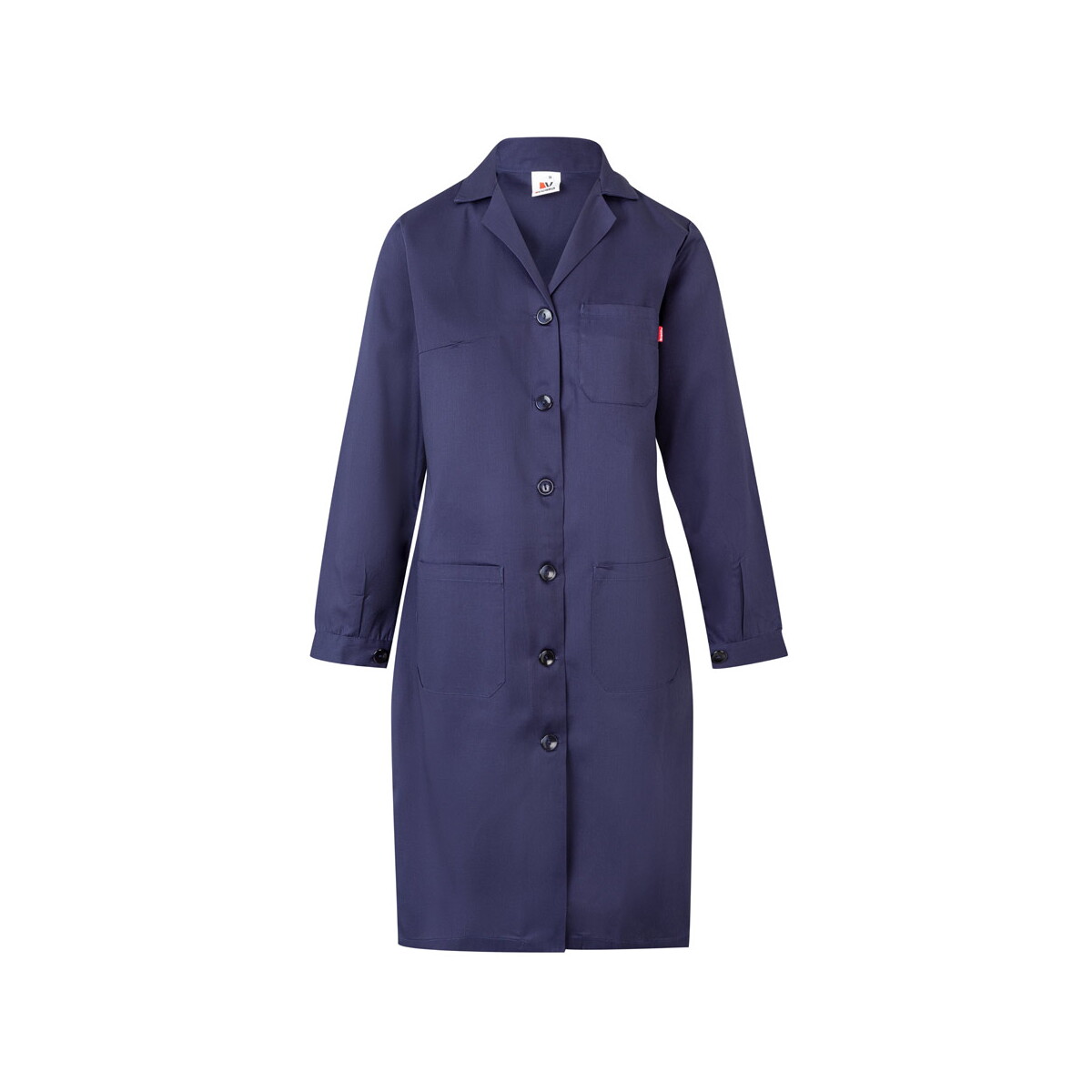 VL RAMA. Bluza z długim rękawem (175 g/m²), z bawełny o splocie diagonalnym - granatowa 36135_104