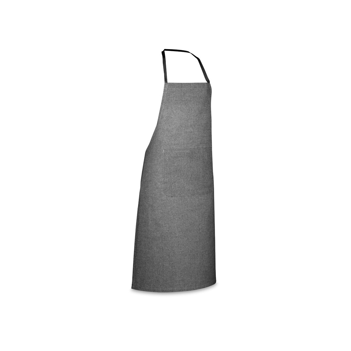 ZIMBRO. Fartuch zawierający bawełnę pochodzącą z recyklingu (140 g/m²) - Czarny 99812_103