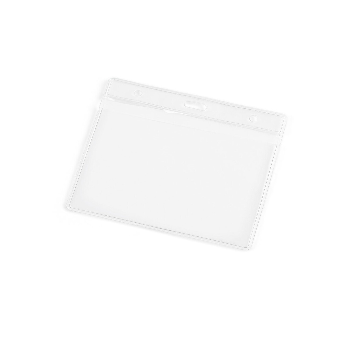 FORSYTH. Poziome etui na identyfikator wykonane z PVC - Transparentne 93357_110