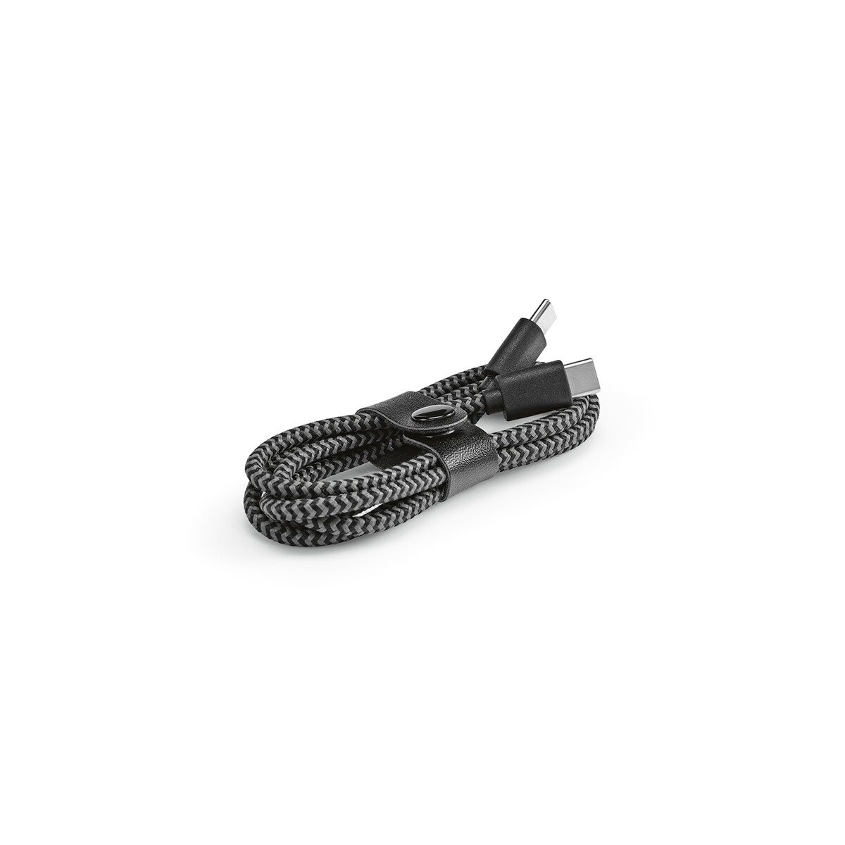 Kabel Koch rPET 1m - czarny ACB006_103