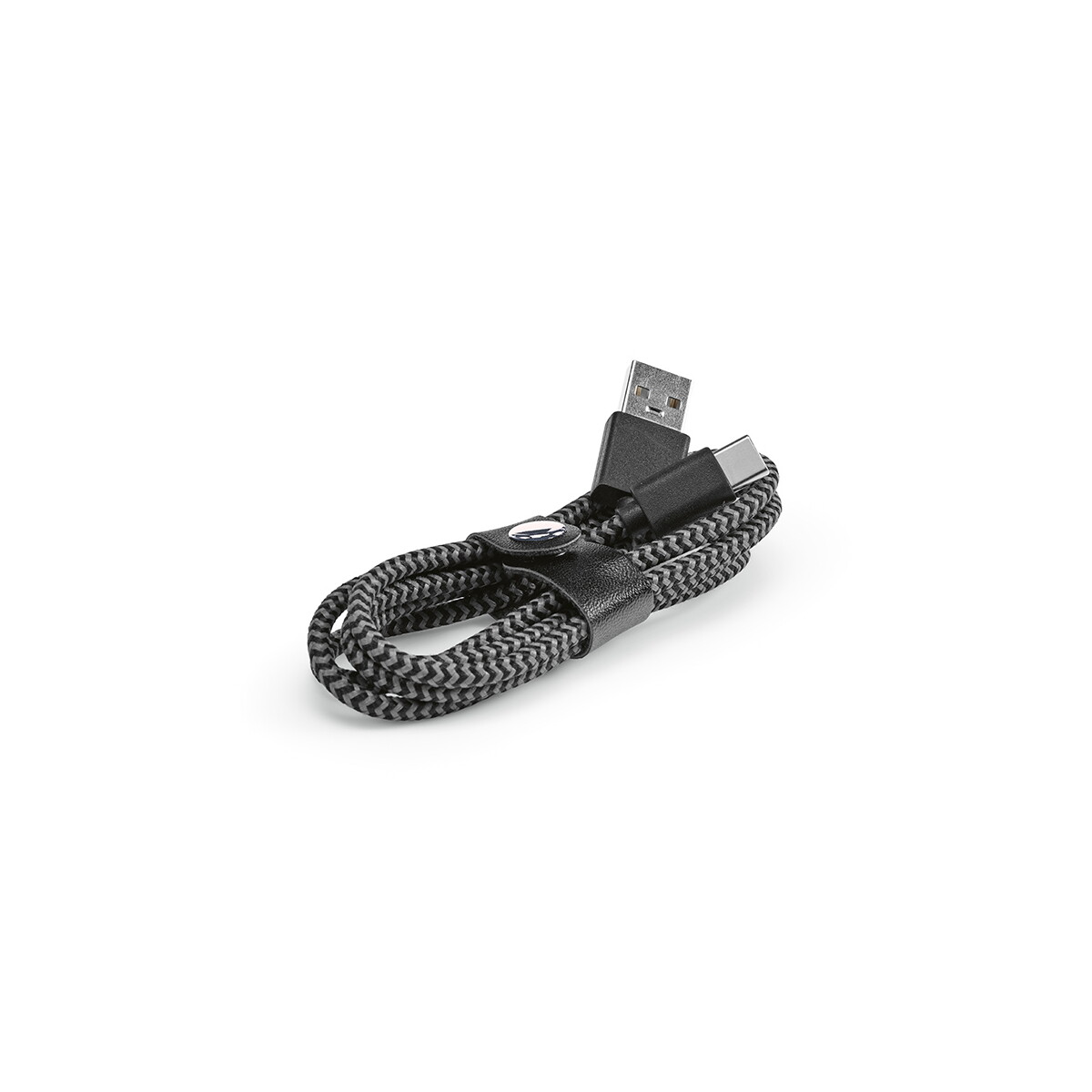 Kabel Leibniza rPET 1m - czarny ACB007_103