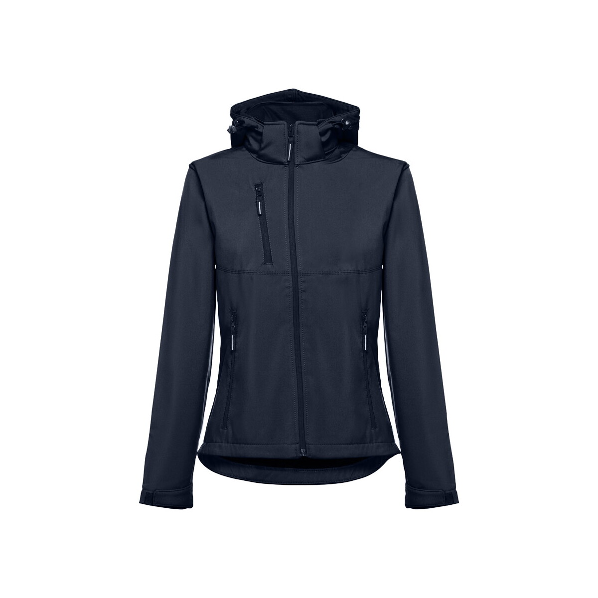 THC ZAGREB WOMEN. Damska kurtka softshell taliowana - Granatowa 30181_134