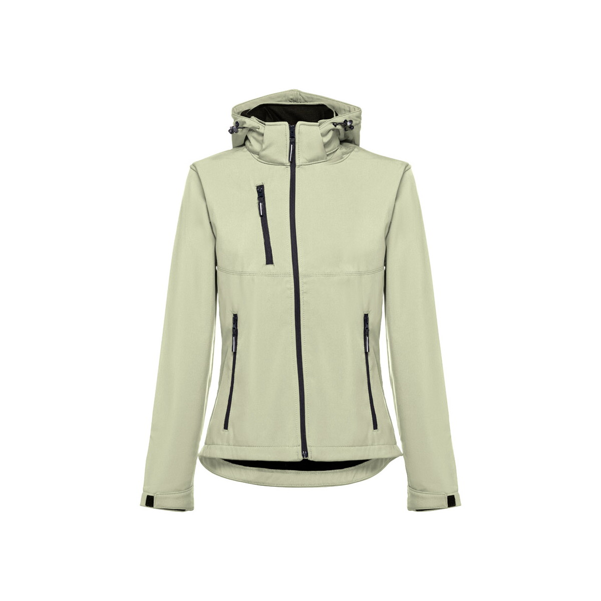 THC ZAGREB WOMEN. Damska kurtka softshell taliowana - Pastelowa zielona 30181_159
