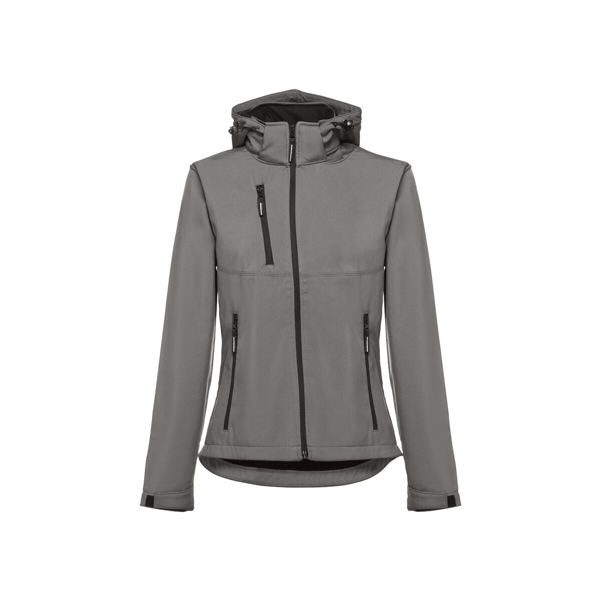 THC ZAGREB WOMEN. Damska kurtka softshell taliowana - Szara 30181_113