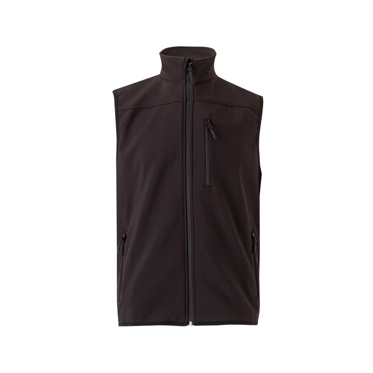 VL VARUNA. Wyściełana kamizelka, dwukolorowa, z wieloma kieszeniami (280 g/m²), poliester (100%) - Czarna 36136_103