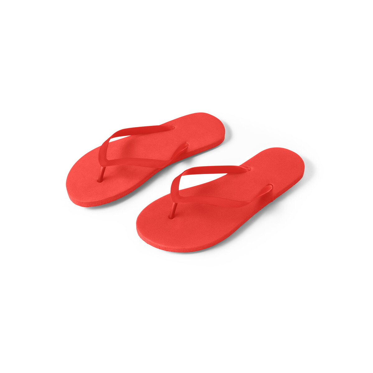 MAUPITI L / XL. Wygodne kapcie z podeszwą z PE i paskiem z PVC - Czerwone 95085_105